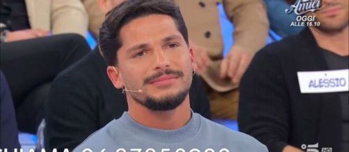In foto Gianmarco a U&D (screenshot © Canale 5).