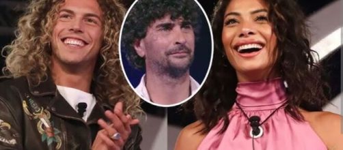 Luca Giglio, Yulia Bruschi e Simone Costa al Grande Fratello © Mediaset.