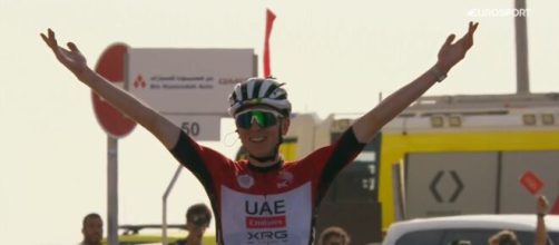 Tadej Pogacar - © Screenshot Eurosport