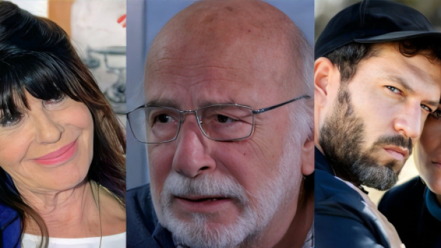 Marisa, Otello, Eduardo e Clara - screenshot &copy; Un posto al sole