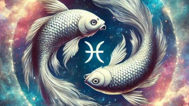 Segno dei Pesci generato con © AI Copilot.