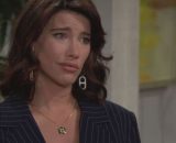 Steffy Forrester in una scena di Beautiful. © Immagine Mediaset.