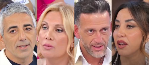 Giuseppe, Sabrina, Giovanni e Francesca - screenshot © Canale 5