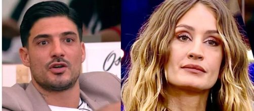 Lorenzo Spolverato e Helena Prestes - screenshot © Mediaset.
