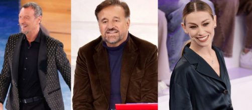 Amadeus, Christian De Sica e Eleonora Abbagnato - screenshot © Canale 5