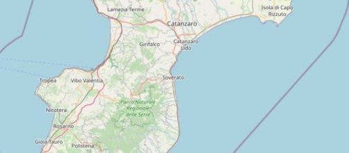 Il territorio della Calabria - © Ingv.It