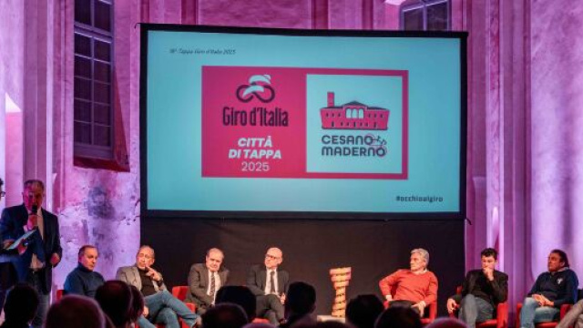 Presentazione tappa Giro d'Italia a Cesano Maderno © Comune di Cesano Maderno