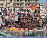 I tifosi del Benevento presenti all'Ezio Scida - © Francesco Trabassi