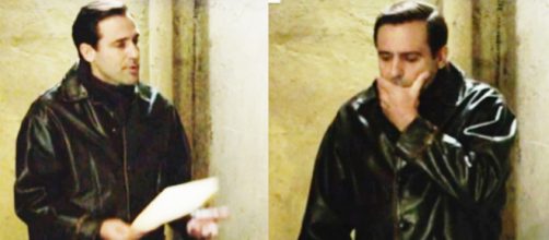 Enrico Brancaccio in scena, screenshot © Il Paradiso delle signore 9