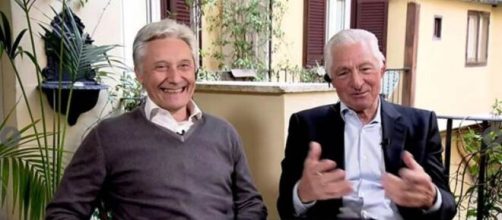Francesco Moser e Beppe Saronni - Screenshot © Rai 1