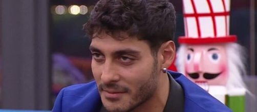 Javier Martinez al Grande Fratello © Mediaset.