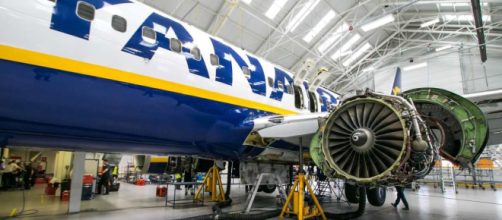 Manutenzione aerei Ryanair - © sito Ryanair.