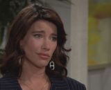 Steffy in una scena di Beautiful, © Immagine Mediaset.