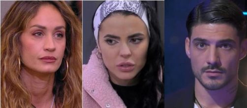 Helena Prestes, Shaila Gatta e Lorenzo Spolverato - screenshot © Mediaset.