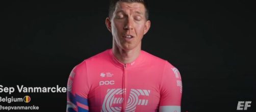 Sep Vanmarcke © Youtube EF pro cycling