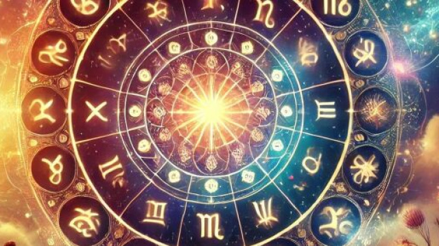 Segni zodiacali, generato con © AI Copilot.