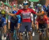 Paul Magnier vittorioso al Tour of Britain - © Screenshot Eurosport