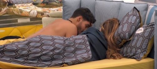 Javier Martinez e Helena Prestes (© Grande Fratello/Mediaset).