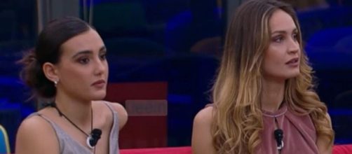 Zeudi Di Palma e Helena Prestes (©Grande Fratello/Mediaset).