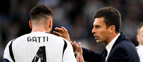Federico Gatti e Thiago Motta. Foto © Juventus