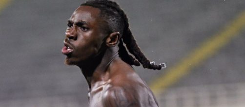 Moise Kean, attaccante della Fiorentina. Foto da © Fiorentina