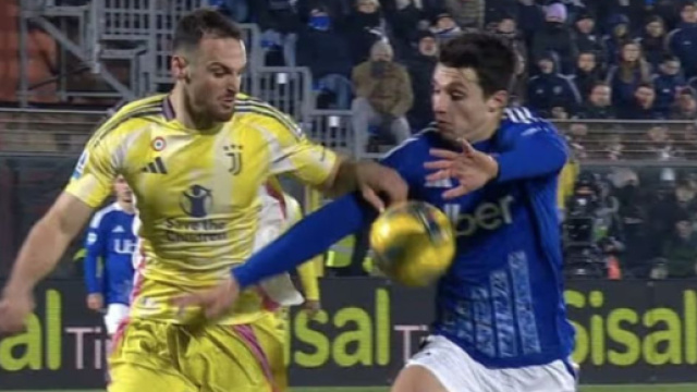 Federico Gatti, difensore della Juventus. Foto &copy; Dazn.