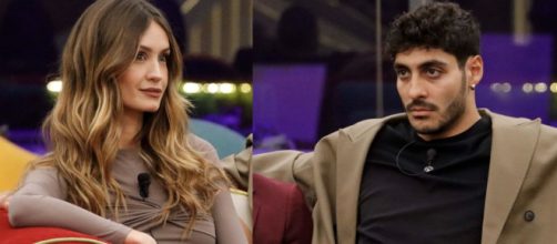 Helena Prestes e Javier Martinez - screenshot © Mediaset.