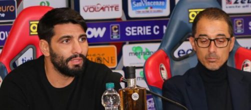 Raffaele Vrenna con Emilio Longo - © Facebook / FcCrotone