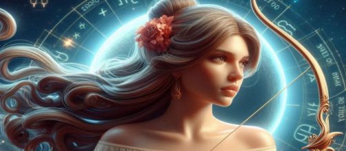 Segno del Sagittario generato con © AI Copilot