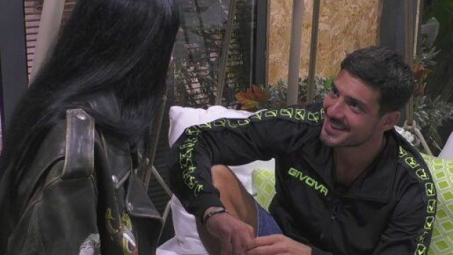 Lorenzo Spolverato e Shaila Gatta (&copy; Grande Fratello/Mediaset).