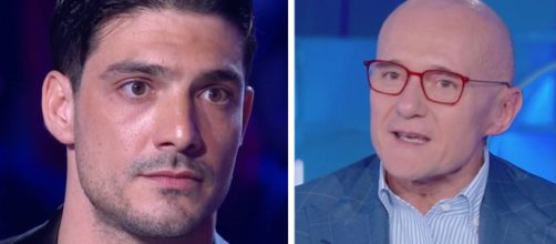Lorenzo Spolverato e Alfonso Signorini - screenshot © Mediaset.