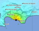 Mappa del terremoto ai Campi Flegrei - © INGV