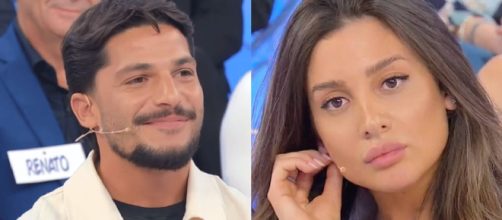 Gianmarco Steri e Cristina - screenshot © Canale 5.