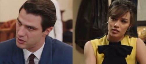 In foto Marcello e Marta © screenshot Rai.
