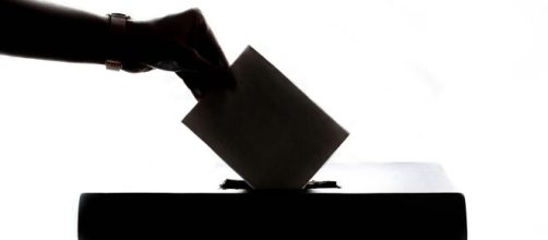 Una mano che deposita la scheda dentro l'urna elettorale © Pexels.com