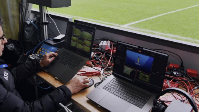 Un momento di funzionamento del Football Video Support - © Facebook / Figc