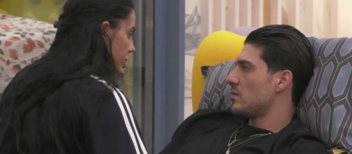 Lorenzo Spolverato e Shaila Gatta (© Grande Fratello/Mediaset).