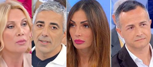 Sabrina Zago, Giuseppe, Ida Platano e Riccardo Guarnieri - screenshot © Canale 5