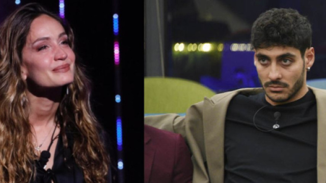 Helena Prestes e Javier Martinez - screenshot &copy; Mediaset.