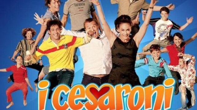 La storica locandina de I Cesaroni © Mediaset
