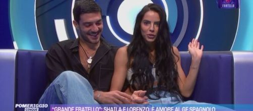 Lorenzo Spolverato e Shaila Gatta © Mediaset.