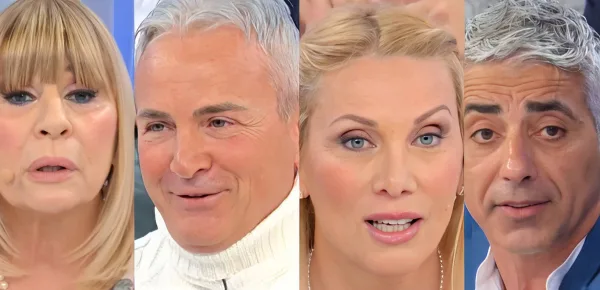Gemma, Orlando, Sabrina e Giuseppe - screenshot © Canale 5