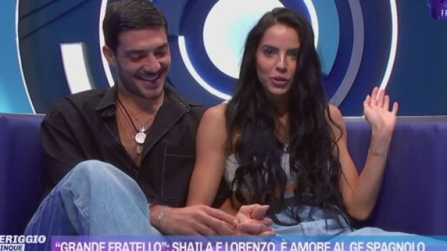 Lorenzo Spolverato e Shaila Gatta © Mediaset.