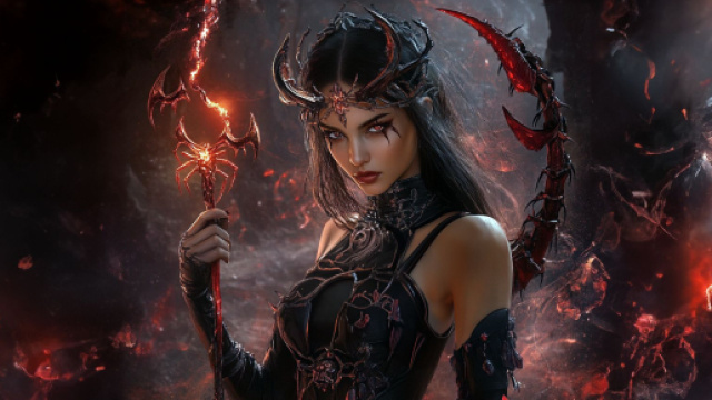 Scorpione, Oroscopo Immagine creata con IA Midjourney