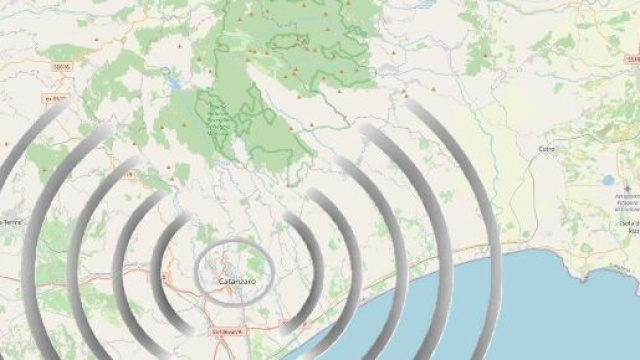 Terremoto nel catanzarese - © Ingv.It