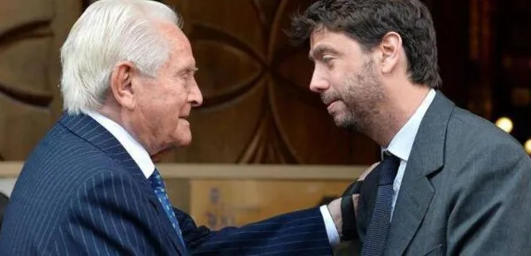Giampiero Boniperti e Andrea Agnelli © X