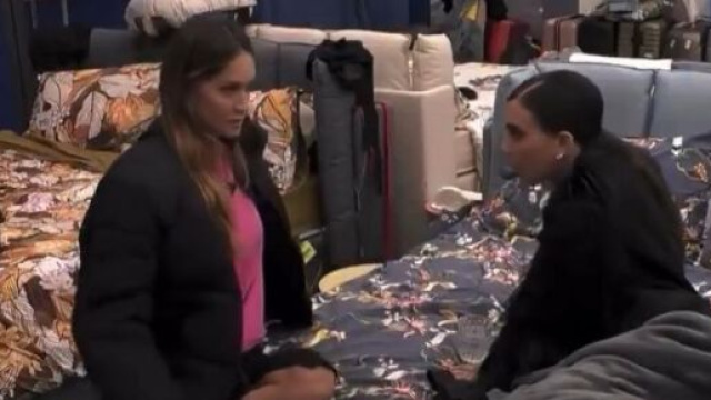 In foto Helena e Zeudi al GF &copy; Mediaset.