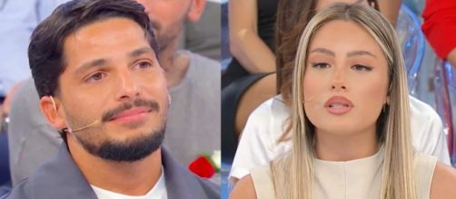 Gianmarco Steri e Liane Arias - screenshot © Canale 5.