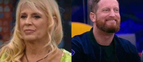 Maria Teresa Ruta e Mattia Fumagalli al Grande Fratello © Mediaset.