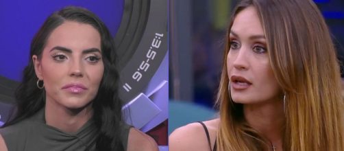 Shaila Gatta e Helena Prestes - screenshot © Mediaset.